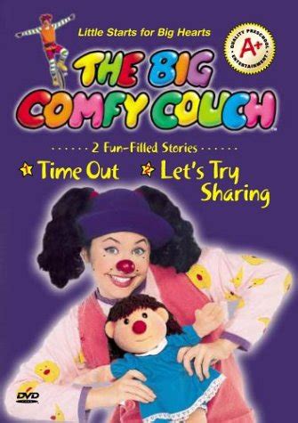 Big Comfy Couch Time Out Let S Try Sharing USA VHS Amazon Es