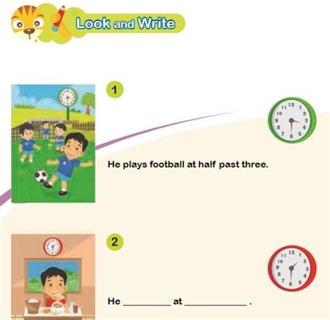 Kunci Jawaban Bahasa Inggris Kurikulum Merdeka Kelas 4 Sd Halaman 94 95 Unit 8 Look And Write