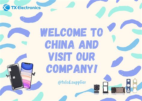 Welcome To China And Visit Our Company Tx Electronics Cell Phone