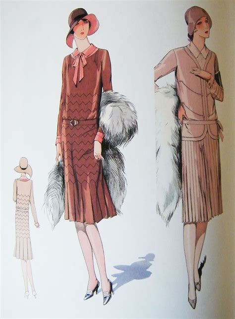 1920s Fashion Illustration Book Vintage Gal 1920s Fashion Fashion