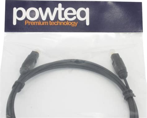 Powteq Meter Premium Optische Geluidslabel Toslink Kabel Bol