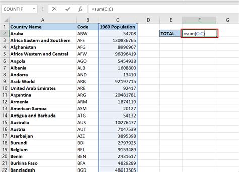 How To Sum An Entire Column In Excel Spreadcheaters