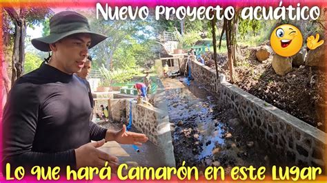 Camarón nos cuenta el gran proyecto que hará en la presa El parque 4K