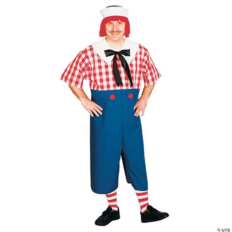 Adult Raggedy Andy Costume - Standard | Halloween Express