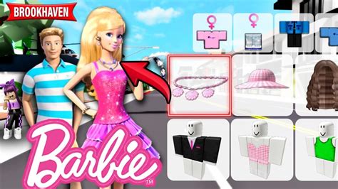 CÓdigos De Roupa Dos Personagens Do Filme Barbie No Roblox Brookhaven