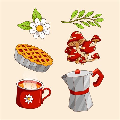 Free Vector Hand Drawn Cottagecore Element