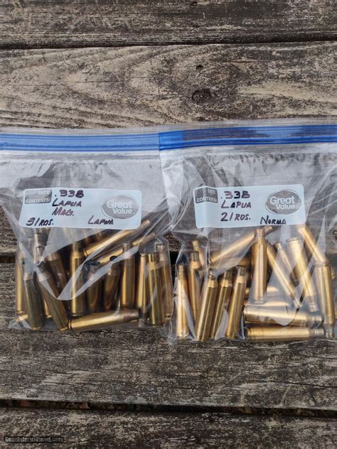 338 Lapua Magnum Brass