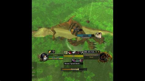 6 Players Vs 1 Devilsaur Wow Classic Youtube