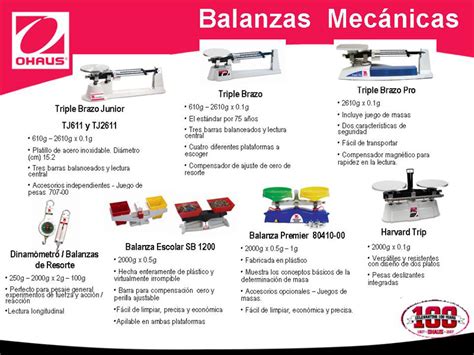 Balanzas Mecánicas Balanzas OHAUS