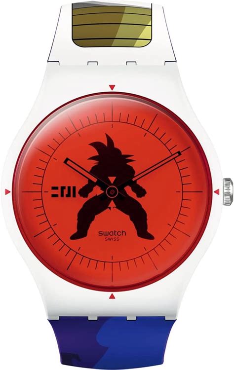 Swatch Orologio Vegeta X Collezione Dragon Ball Z Amazon It Moda