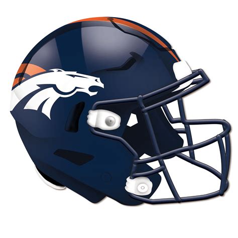 NFL Denver Broncos Helmet Wall Art Sign Wood Sign 24 - Etsy