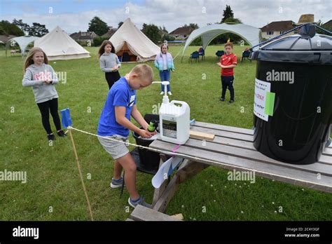 Children Queue To Wash Their Hands Between Lessons At Llanishen Fach