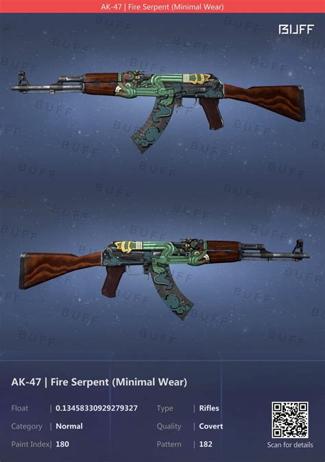 CSGO CS2 source 2 AK-47 Fire serpent, Video Gaming, Gaming Accessories ...