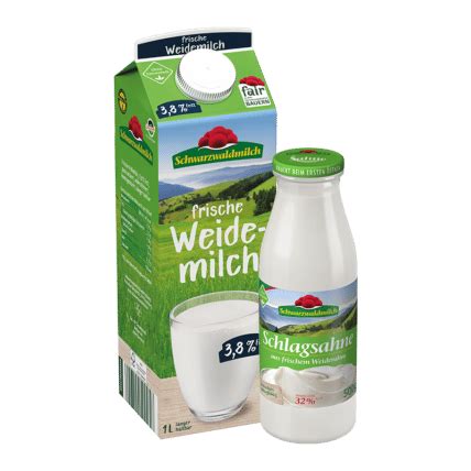 Lac Lactosefreie H Vollmilch L Packung Schwarzwaldmilch