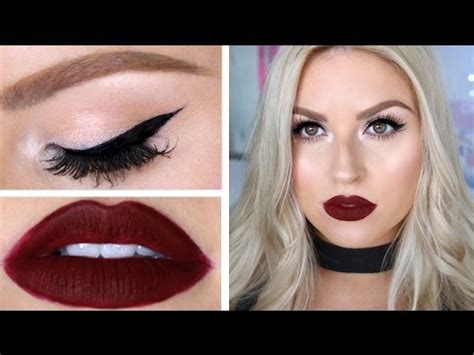 Cat Eye Red Lipstick Monster Lipstutorial Org