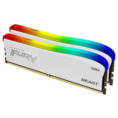 Kingston Fury Beast White Rgb Se Gb X Gb Ddr Mhz Cl