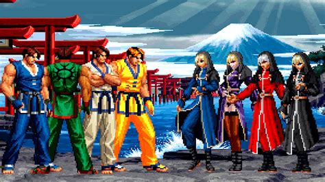 Kof Mugen Kim Kaphwan Team Vs Reas Goenitz Team Youtube