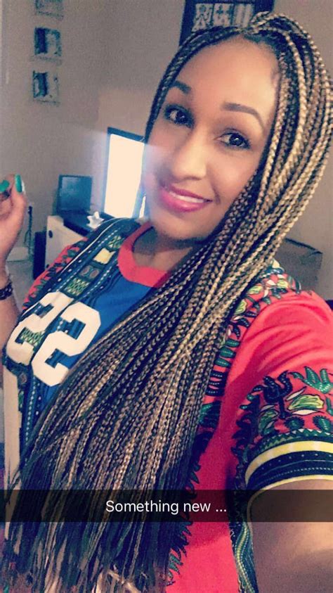 Honey Blonde Box Braids Medium Yelow Honey