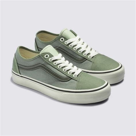 Tênis Old Skool Tapered Sf Twill Vr3 Green Multi Vans