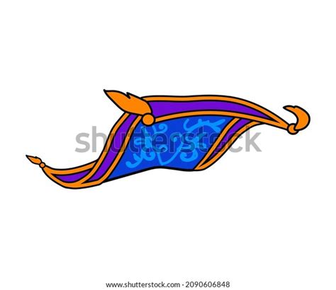 Flying Carpet Aladdin Clipart