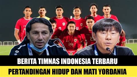 Pelatih Yordania U Ketakutan Jelang Hadapi Timnas Indonesia U Laga