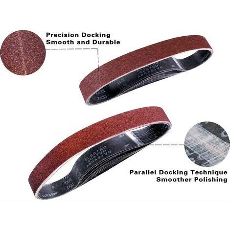 Bande Abrasive De Ponceuse Bande Abrasive 50 X 686 Mm Bandes Abrasives