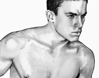 Henry X Male Nude Queer German Etching Giclee Art Print Gay Etsy