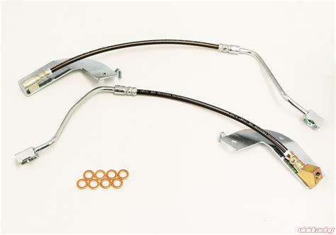 22523 Mustang Brake Hose Kit Wo Abs Rear 99 04 Ford Mustang