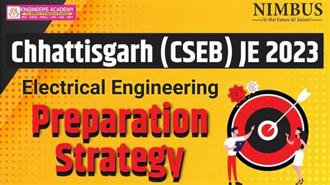 How to crack CSEB JE 2023 Exam CSEB JE EE Preparation Strategy कह