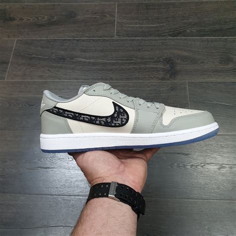 Купить кроссовки Диор X Эйр Джордан 1 | Dior X Air Jordan 1 Low в ...