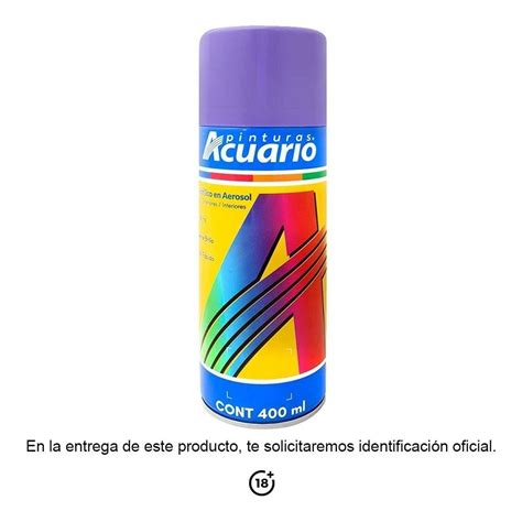 Pintura En Aerosol Acuario Violeta Ml Walmart