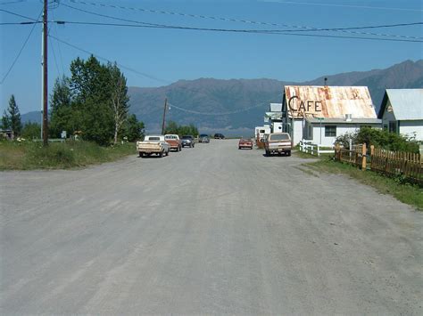 Hope Alaska Main Street Dan Lake Flickr