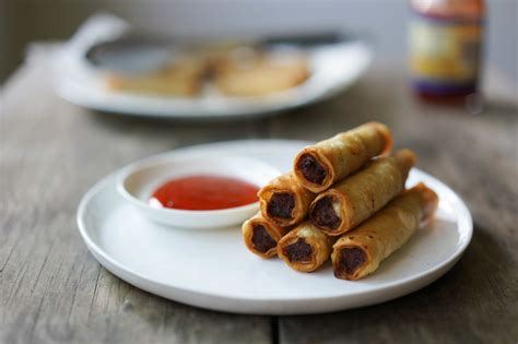 Crispy Lumpia Filipino Lumpiang Shanghai Spring Rolls Updated 05 04