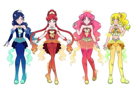 Precure Oc Precure Pretty Cure Magical Girl Anime Magical Girl Outfit ...