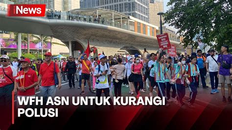 ASN Pemprov DKI Jakarta Akan WFH Untuk Kurangi Polusi Masyarakat