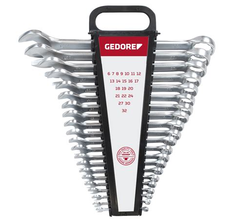 Gedore Red Combination Spanner Set 21pcs Agrimark