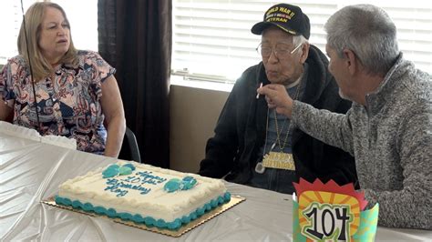 World War Ii Veteran Celebrates 104th Birthday In Las Vegas