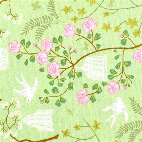 Riley Blake Emma Shadow Garden Green Brooklyn Fabric Company