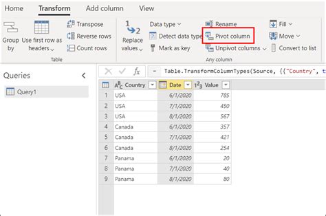 Create Custom Column Power Query Printable Timeline Templates