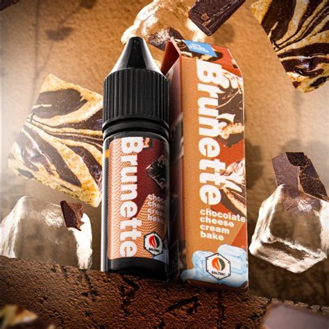 Jual Brunette ML Cukai Chocolate Cheese Cream Bake With Cooling Sensation By IDJ LIQUID
