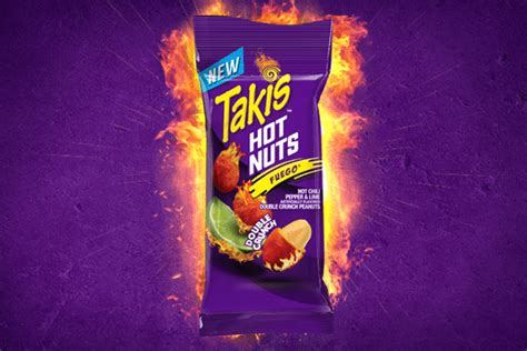 Takis Hot Nuts Fuego Special Edition 317 Oz Pack Of 6