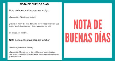 1️⃣ Notas De Buenos Días Reporte De Lectura