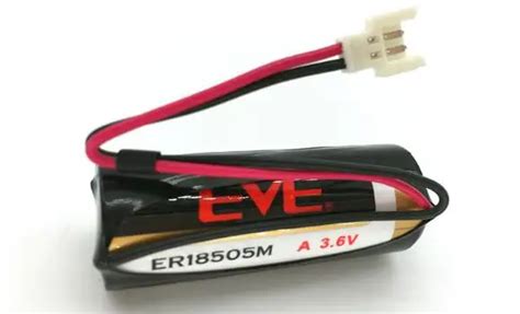 10pcs Er18505m Er18505 18505m 18505 Lithium Battery 3.6v3500mah Plc ...