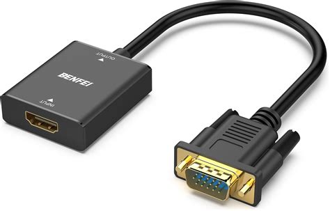 Benfei Vga Eingang Zu Hdmi Ausgang Adapter P Unidirektional