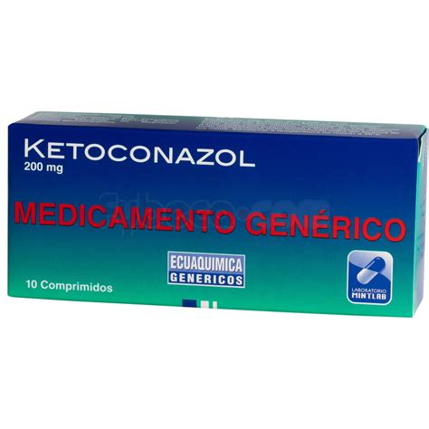 Ketoconazol Comprimidos 200 Mg Unidad Fybeca