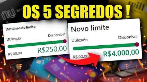 Como Aumentar o Limite do Cartão Nubank Inter Will C6 Bank PicPay