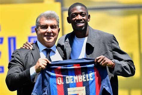 Fabrizio Romano On Twitter Barça President Laporta “were Happy With Ousmane Dembélé And Hes