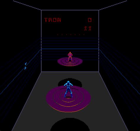 Tron Arcade Game Screenshot