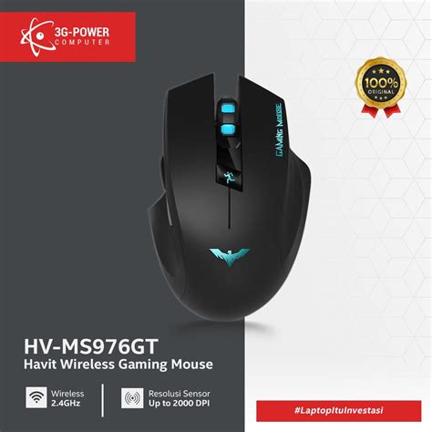 Jual Havit Hv Ms976gt Wireless Gaming Mouse Shopee Indonesia