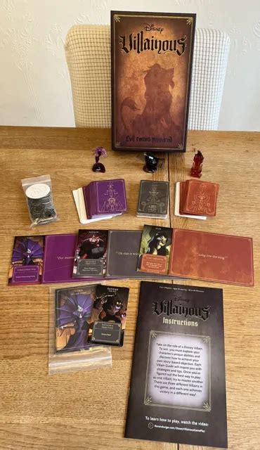 Disney Villainous Evil Comes Prepared Expansion Pack Board Game